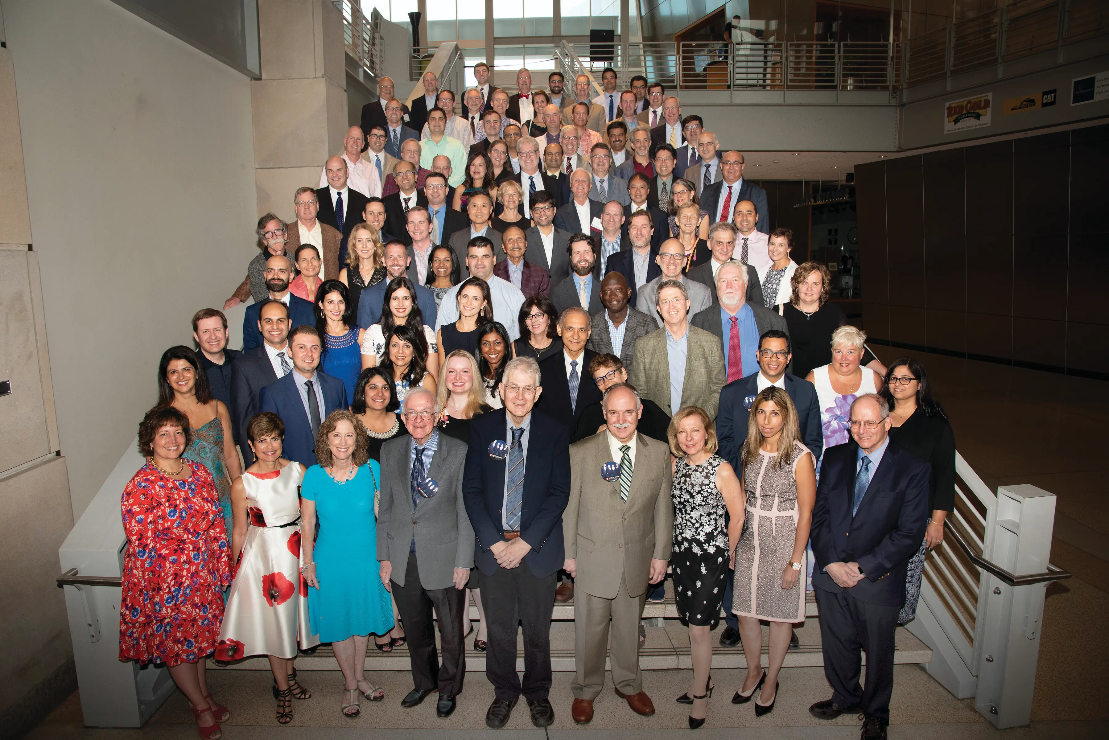Group photo of students and faculty