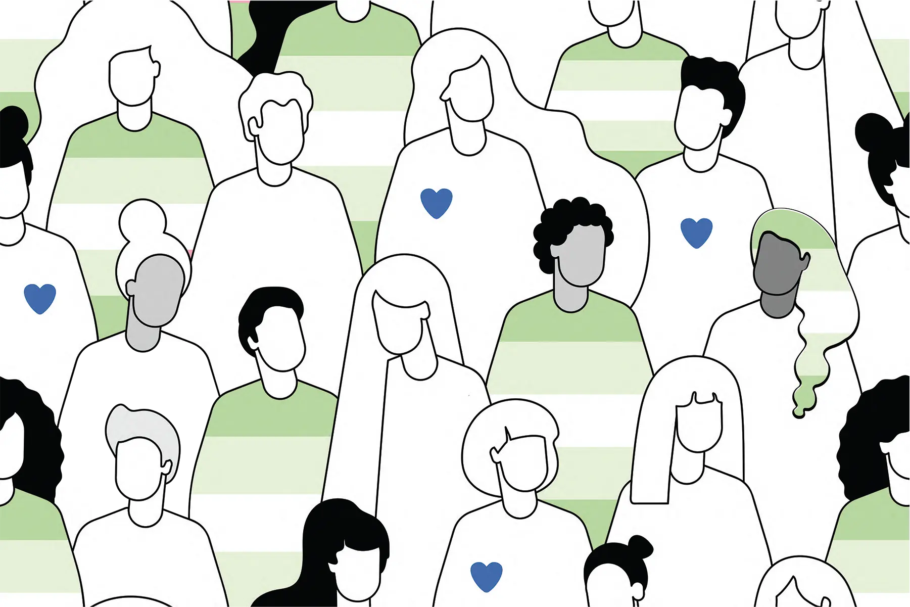 Illustration of people