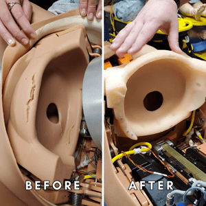 Old & NEW 3D-printed Birth Canal