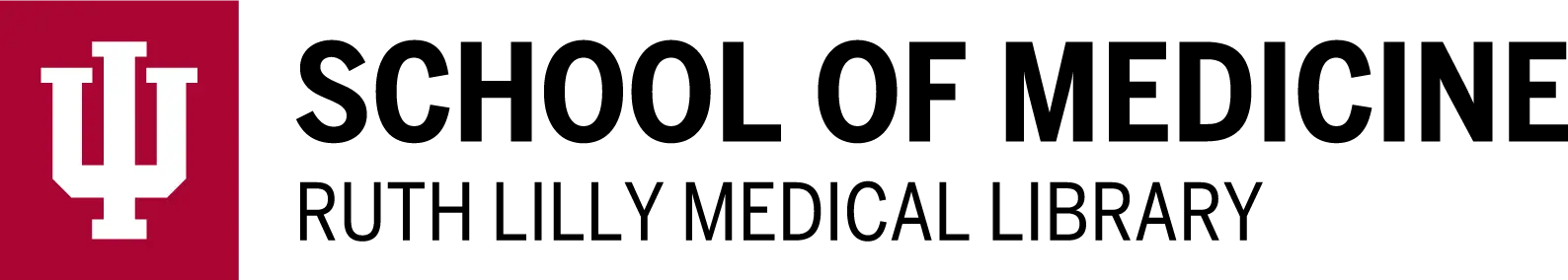 An image of Ruth Lilly Medical Library logo
