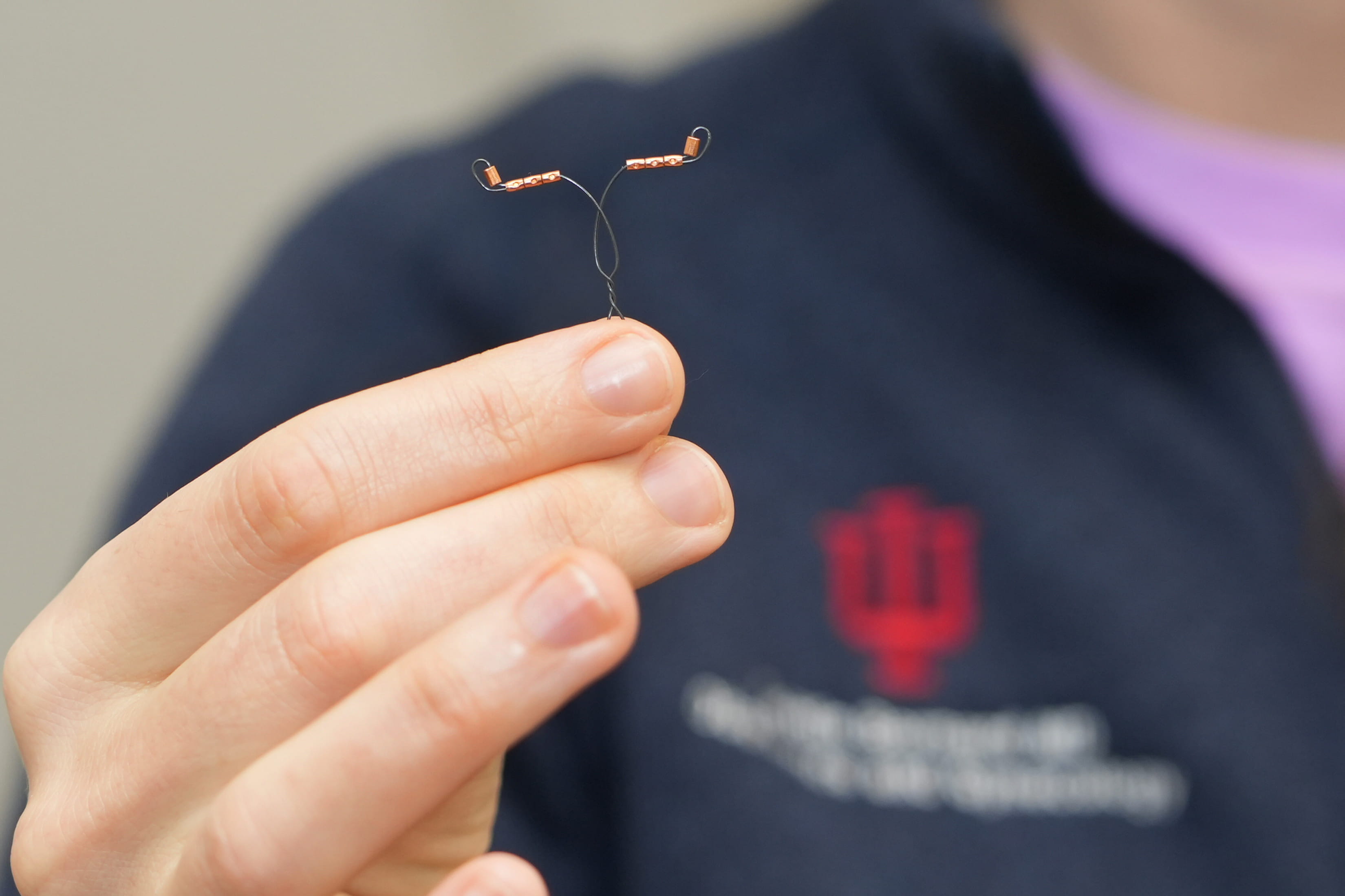 A small intrauterine device