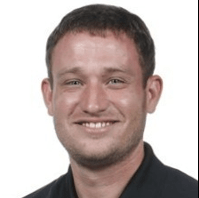 A headshot of Dylan Whipple