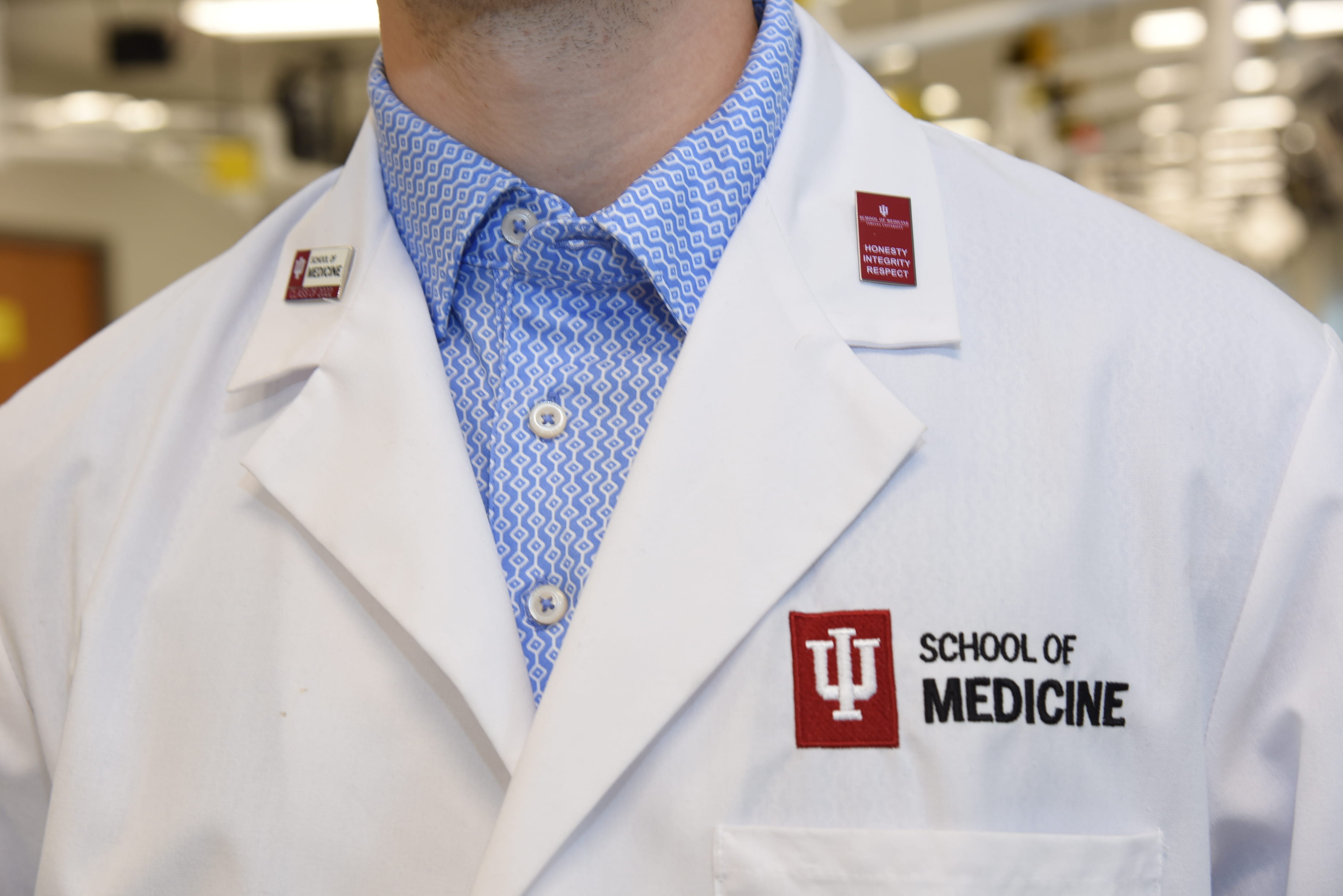 IU School of Medicine White Coat
