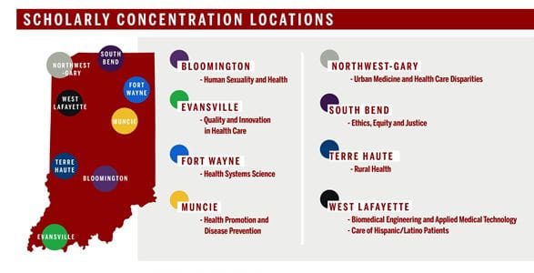 Scholarly Concentration Priority Placement Program Map Scholarly Concentration Priority Placement Program Map