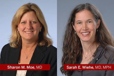 Indiana CTSI leadership Sharon Moe Sarah Wiehe