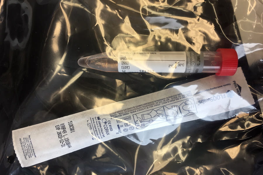 a sample collection kit for the tactic study