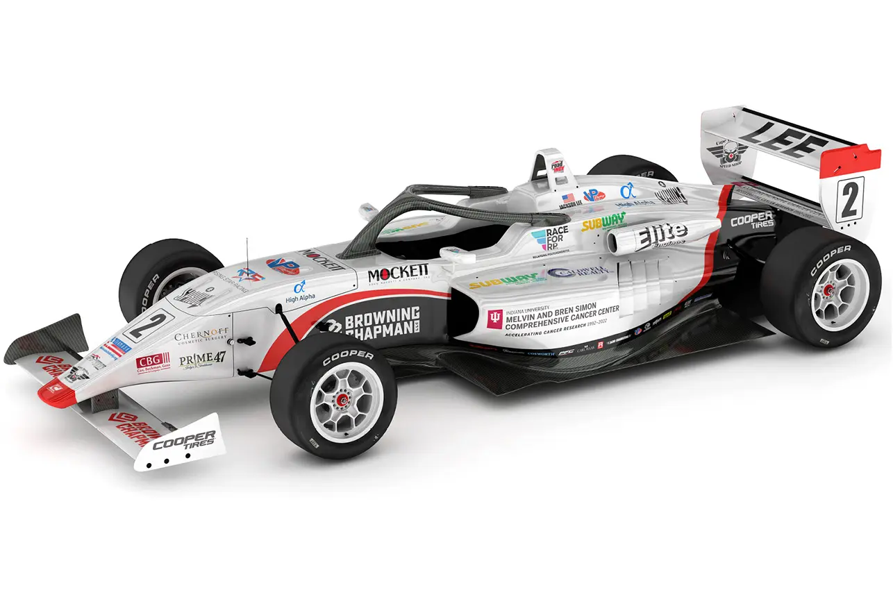 IU Simon Comprehensive Cancer Center auto racing