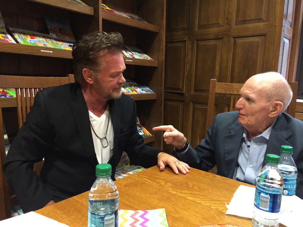 Singer-songwriter John Mellencamp meets Dr. Robert Heimburger