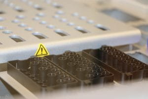 samples in the medical genomics core