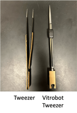 tweezers used for vitrobot