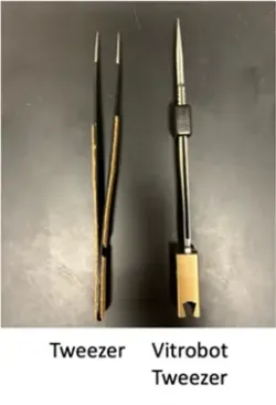 tweezers used for vitrobot
