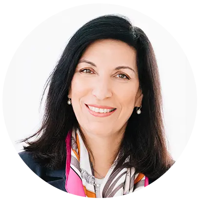 portrait of huda zoghbi