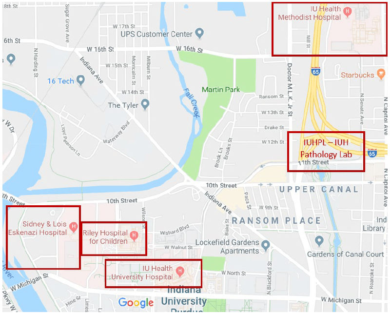 academic health center map