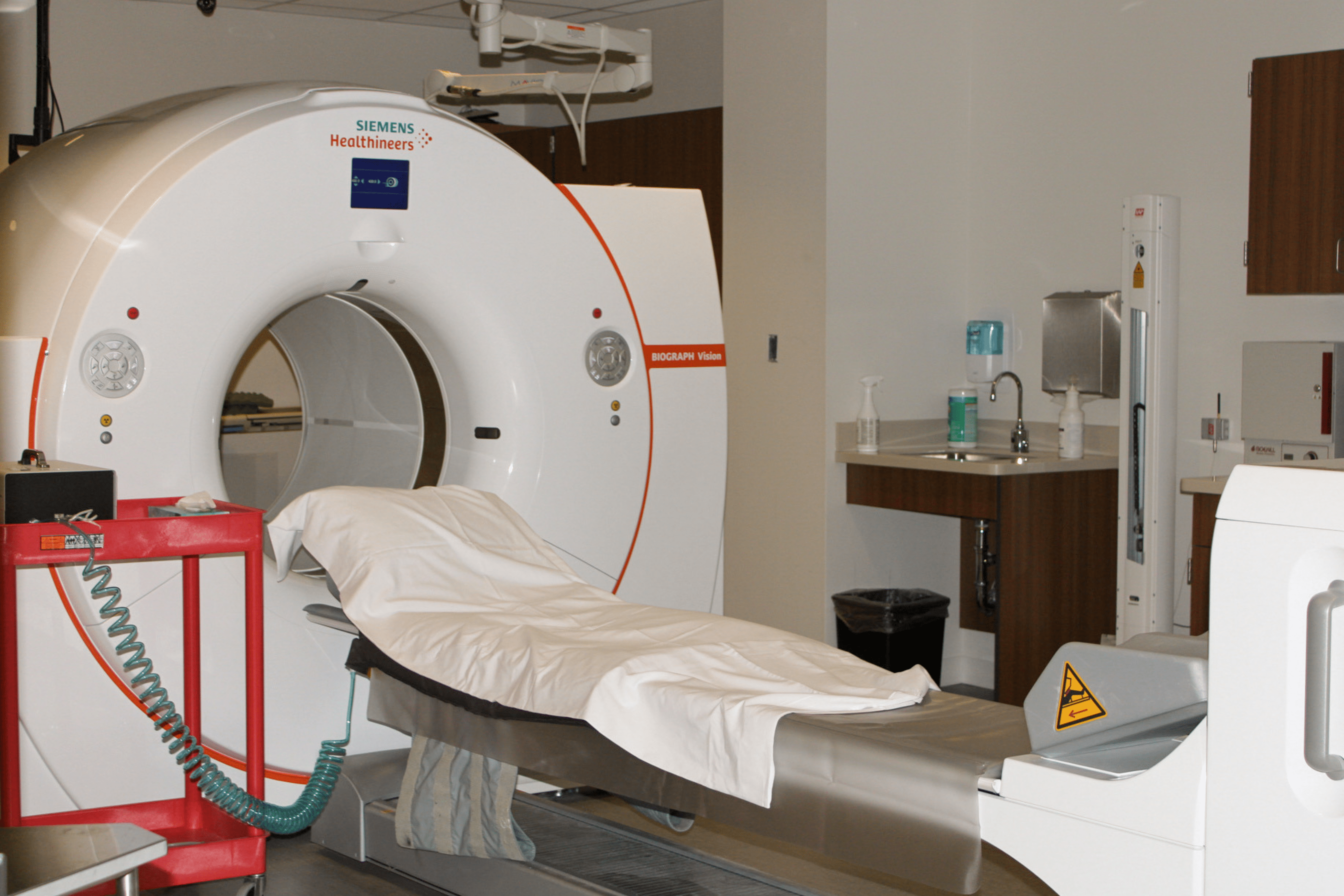 Image of the Siemens Vision PET-CT.