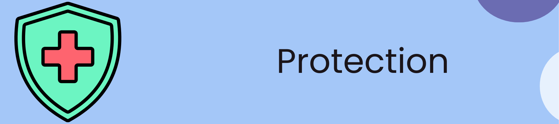Protection banner