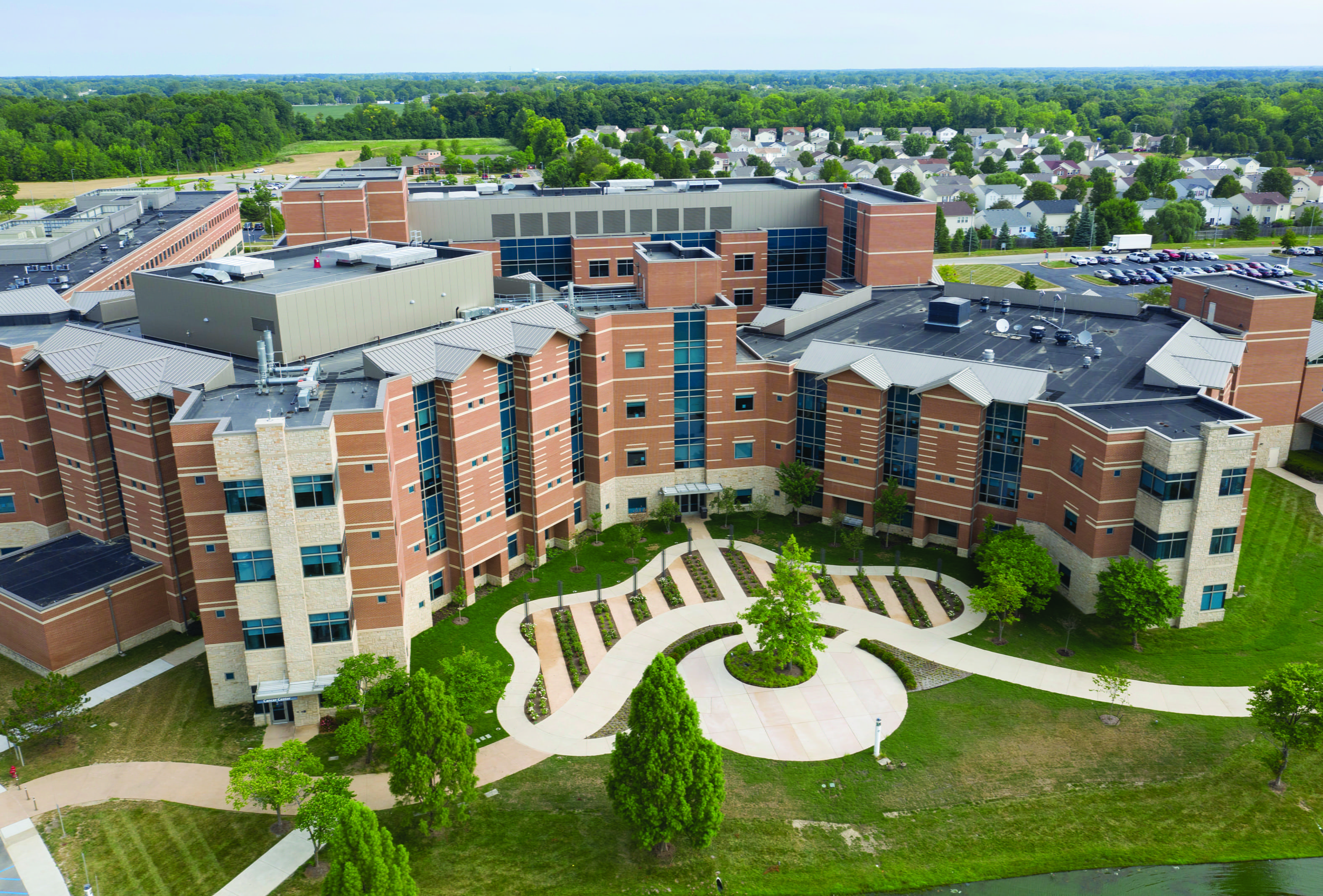 Exterior of IU Health West Hospital