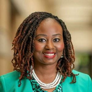 Yenupini Joyce Adams. | Photo courtesy University of Notre Dame Professional headshot of Yenupini Joyce Adams